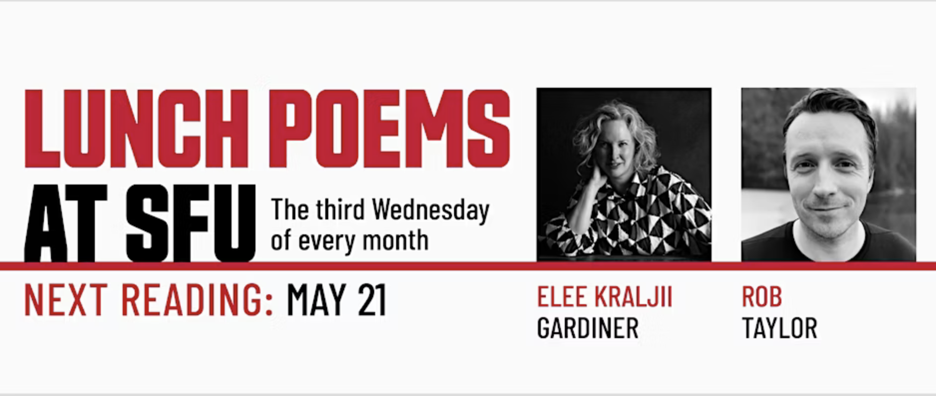 Lunch Poems, May 21, 2025