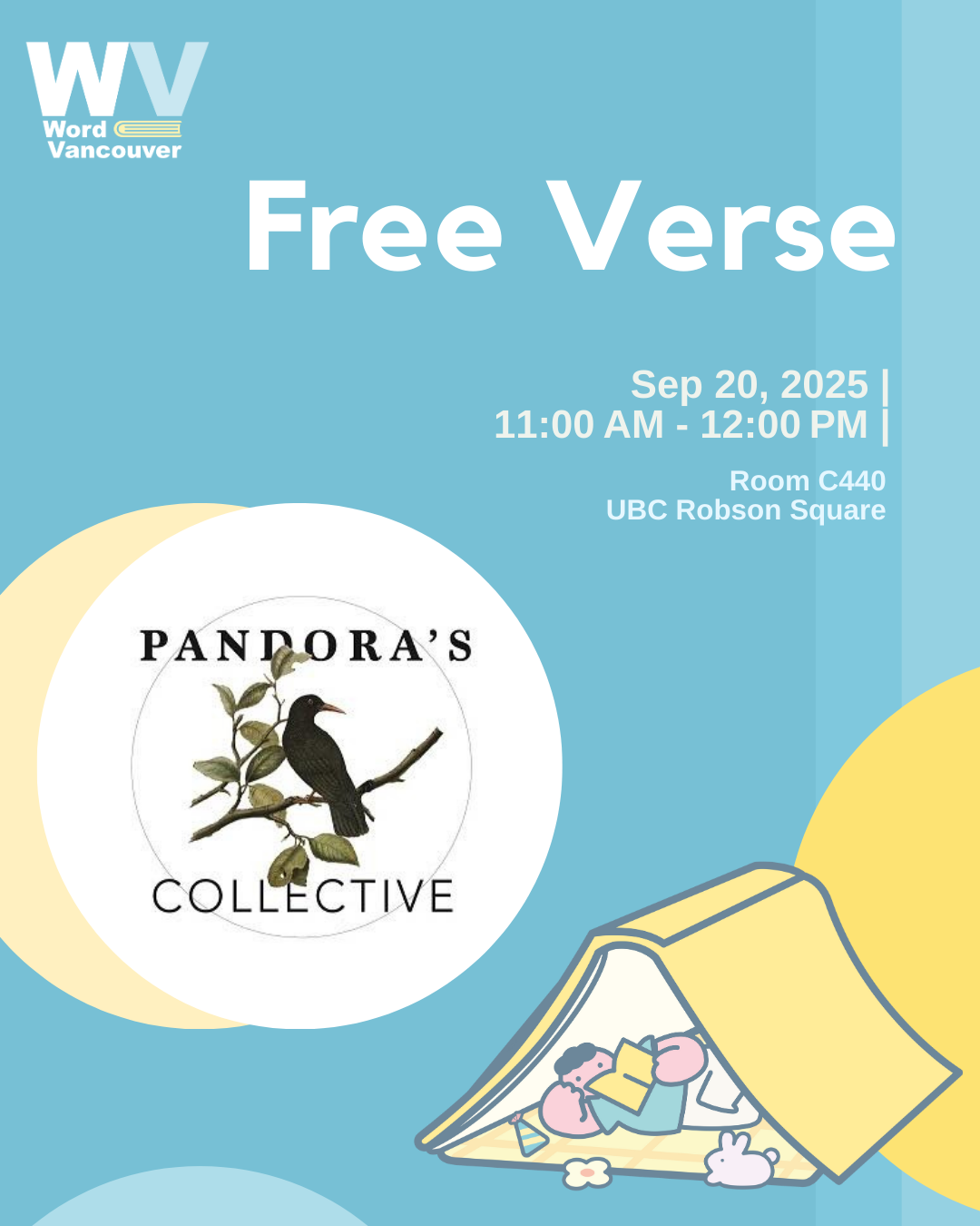 Free Verse, WORD Vancouver, September 20, 2025